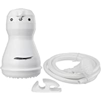 KUNSE 110V-220V Cabezal De Ducha Eléctrico Sin Tanque De Calentador De Agua Caliente Instantáneo Soporte De Manguera…